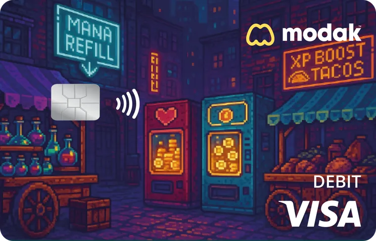 MoArcade card design