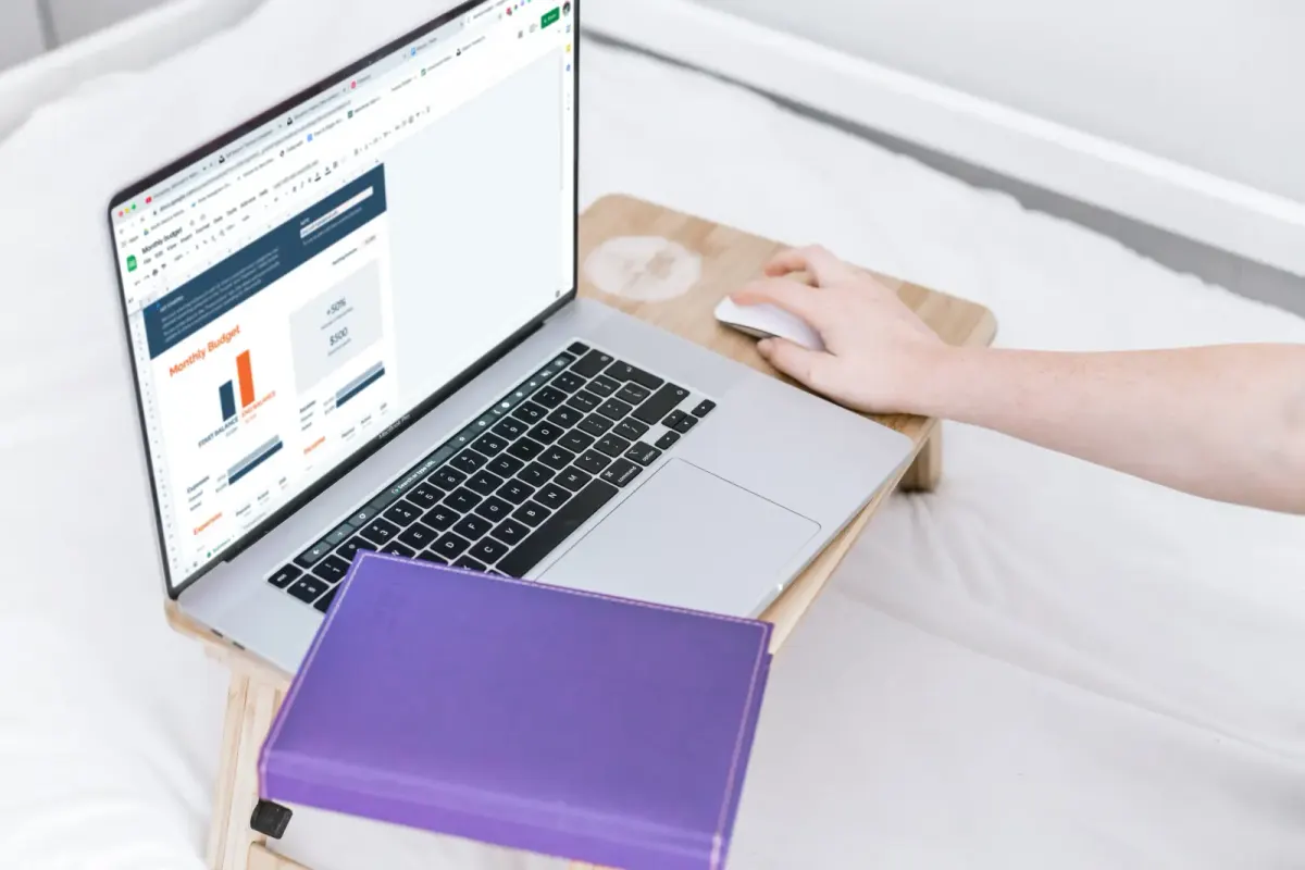 A spreadsheet for managing finances