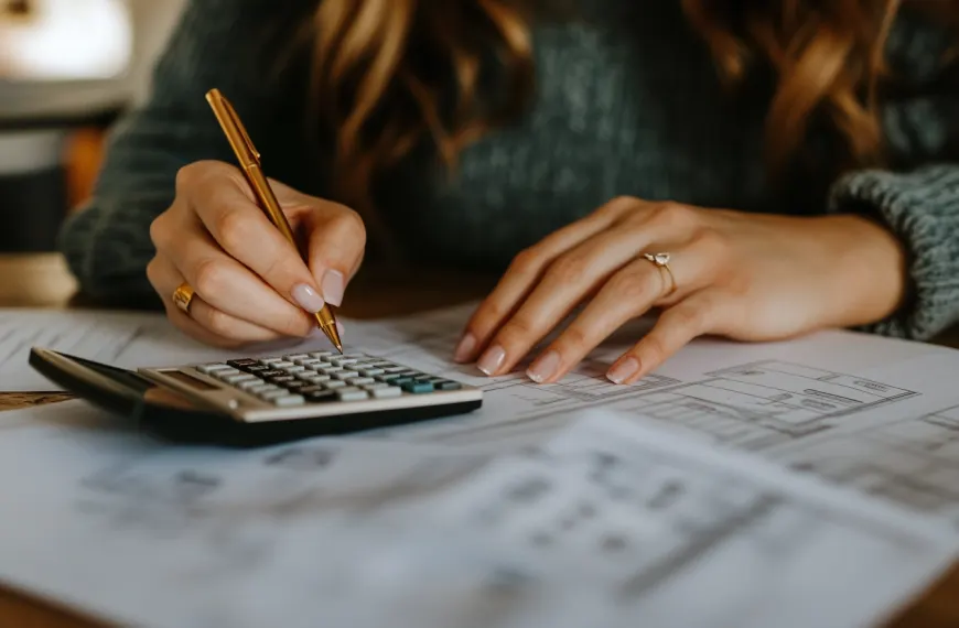 Girl writing down their finances