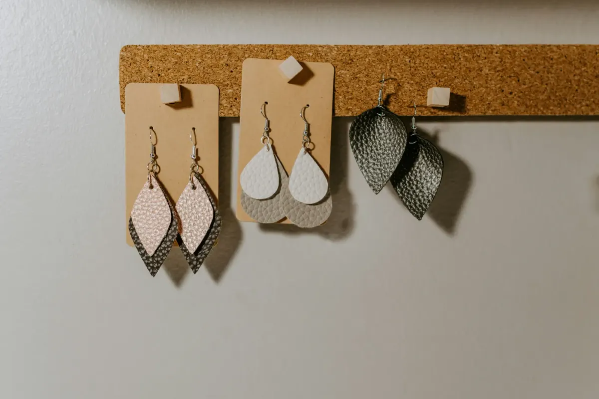 Handmade earring crafts