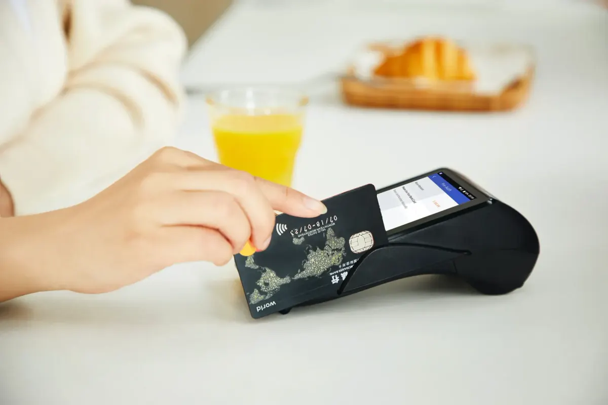 Paying with a PostNet using a debit card 