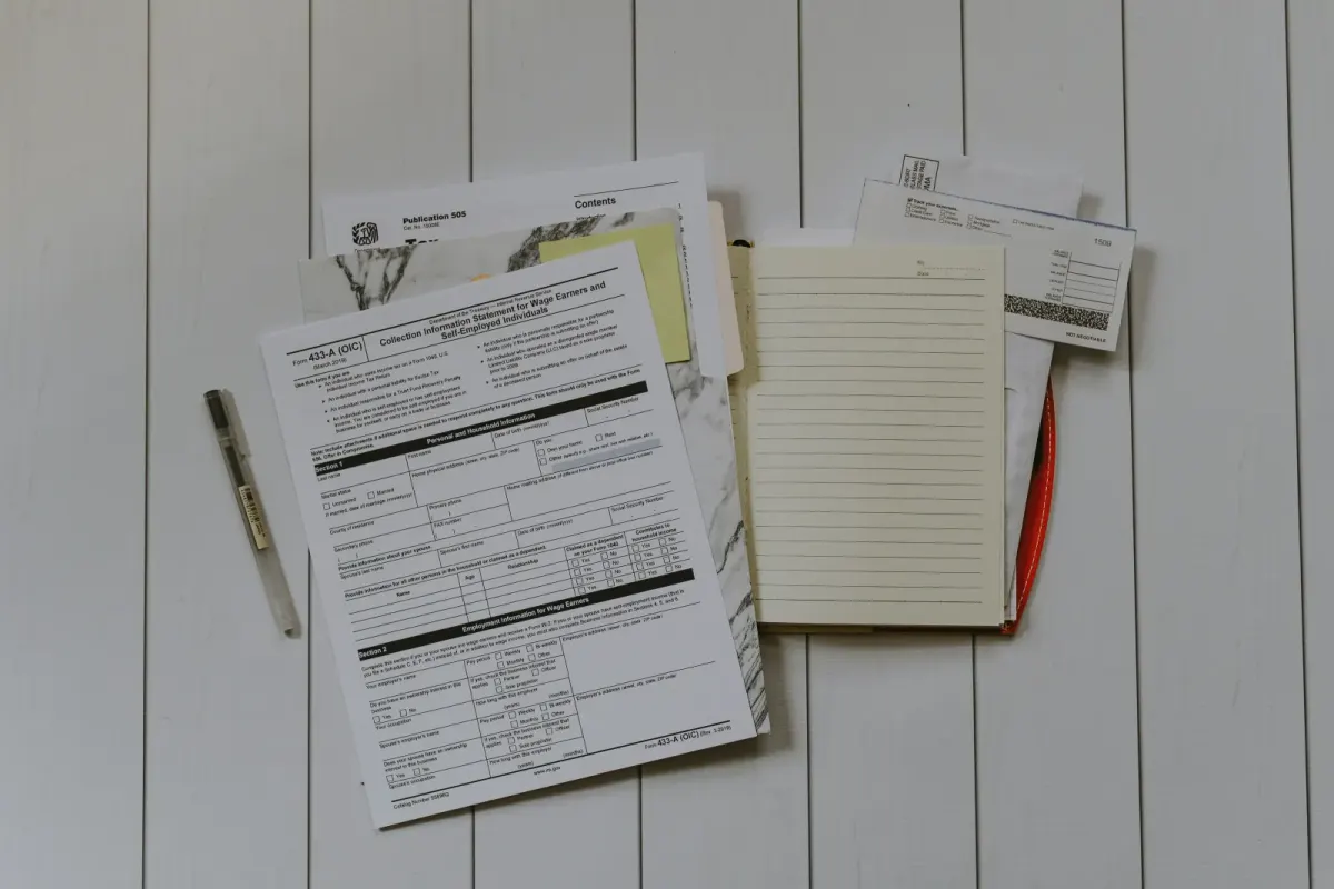 Tax credit form