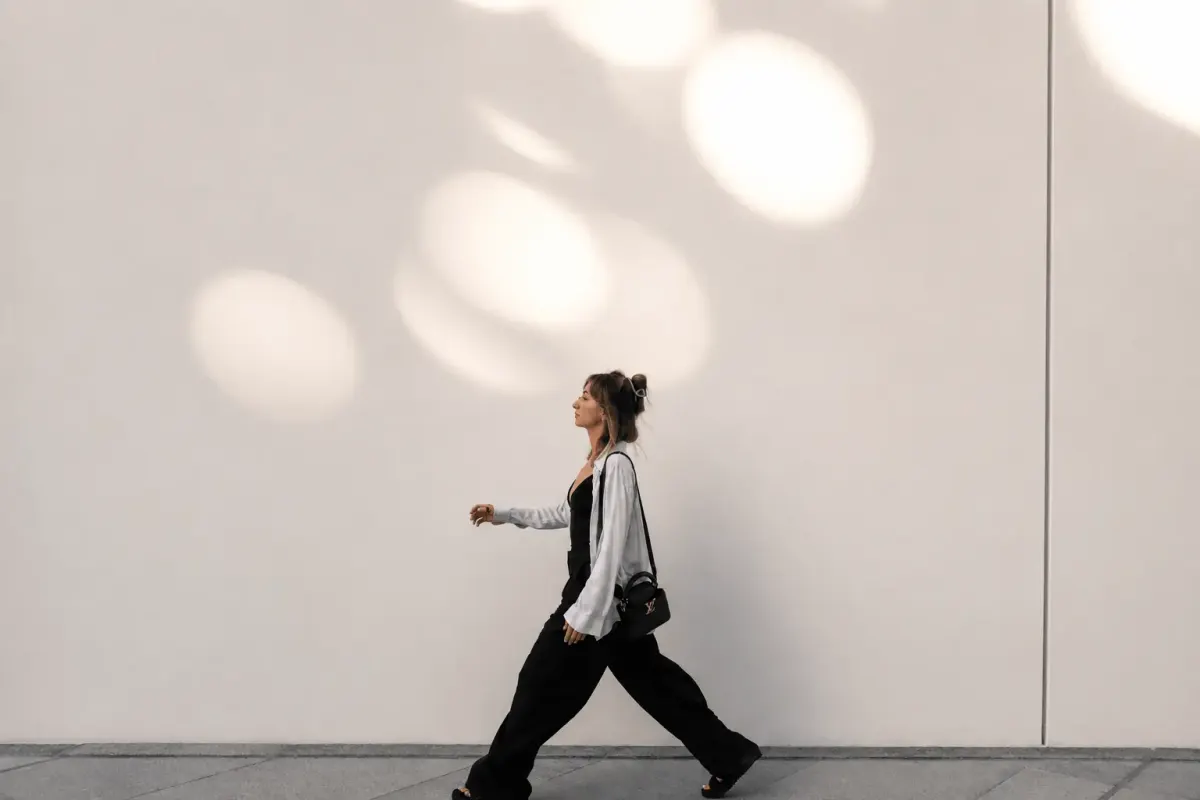 Girl walking